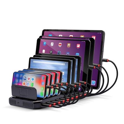STAZIONE DI RICARICA USB PER 10 TABLET/SMARTPHONE
