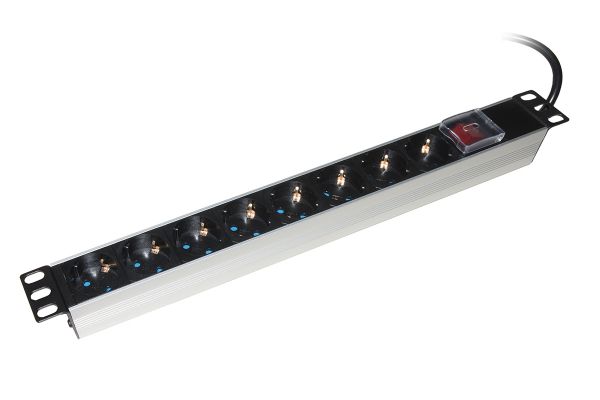 MULTIPRESA DA RACK 19  8 PRESE SCHUKO