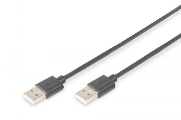 CAVO USB 2.0 CONNETTORI 2XA MASCHIO MT. 1 nero