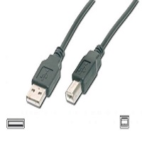 IGLOO USB 2.0, USB A M - USB B M, NERO, 5M