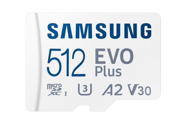 SAMSUNG MICRO SDXC EVO PLUS 512GB U3, V30, A2