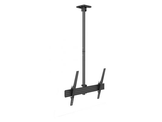 STAFFA DA SOFFITTO SINGOLO MONITOR  40/75