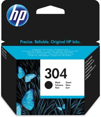HP 304 BLACK ORIGINAL INK CARTRIDGE
