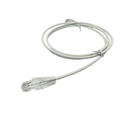 Patch cord Cat.6 UTP 28AWG mt.1 Bianco