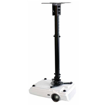 SUPPORTO DA SOFFITTO COLORE NERO 576-826 MM - 15KG