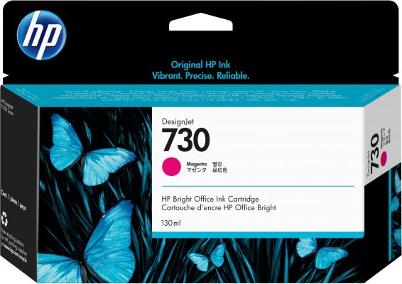 HP 730 130-ML MAGENTA INK CARTRIDGE