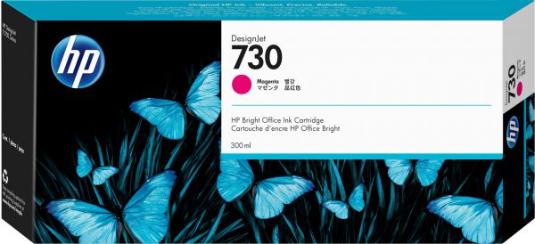 HP 730 300-ML MAGENTA INK CARTRIDGE