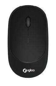 IGLOO MOUSE WIRELESS BLACK *new