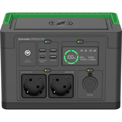 Schneider OffGrid Portable Power Station 330,Litio