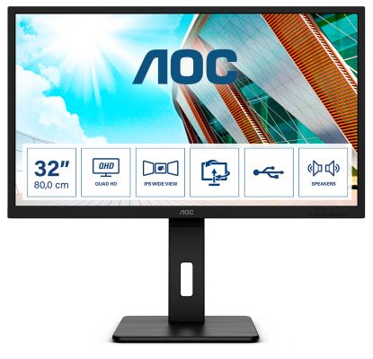 31,5 16:9 2560X1440 75HZ IPS 250CD/M2 HDMI/DP