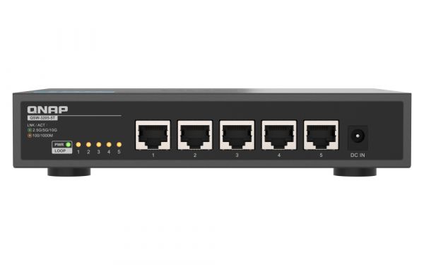 QSW-3205-5T, 5 PORTS 10GBE RJ45, UNMANAGED SWITCH