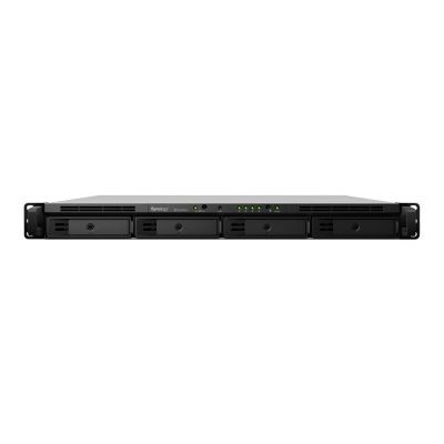 RS 4-BAY 1U XS+ XEON D-1527 4-CORE 2.2GHZ 8GB ECC
