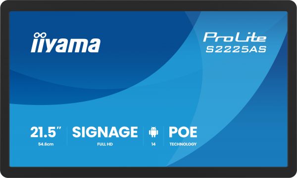 21,5  Signage display
