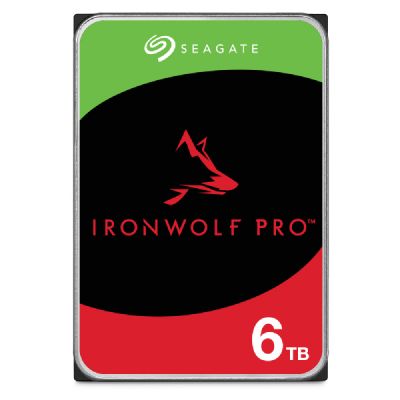 SEAGATE IRONWOLF PRO 6TB SATA3 3,5 7200RPM CMR