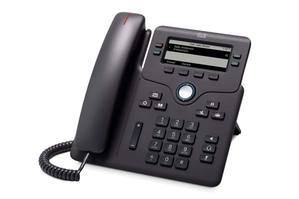 CISCO 6851 PHONE FOR MPP GREY NB HANDSET SPARE