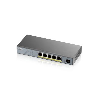 SWITCH 5 PORTE GIGABIT POE BUDGET 60W