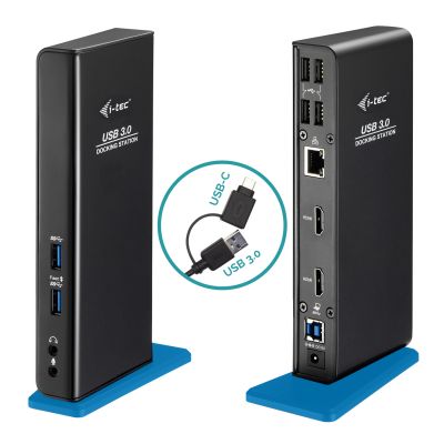 USB 3.0/USB-C DUAL HDMI DOCKING STATION
