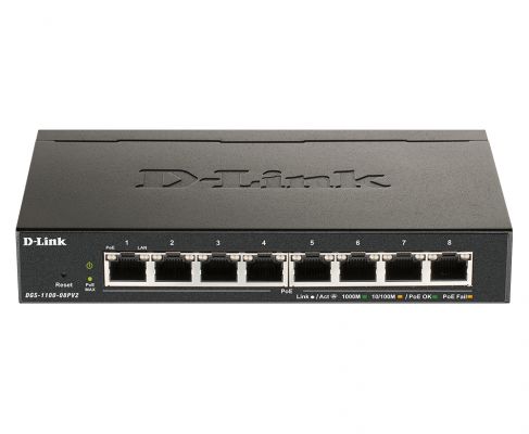 8-PORT POE GIGABIT SMART MANAGED SWITCH