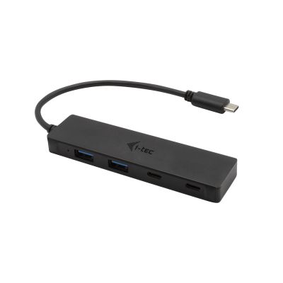 USB-C METAL HUB 2X USB 3.0 + 2X USB-C