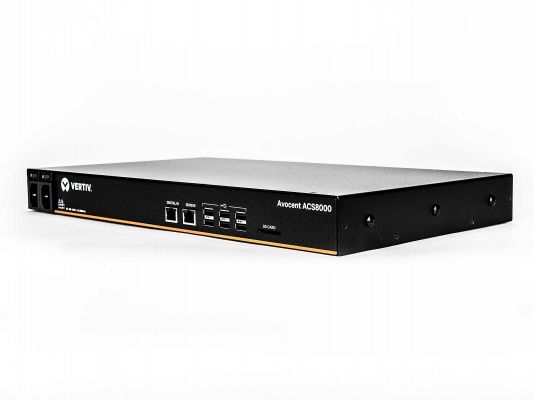 8-PORT ACS8000 CONSOLE SYSTEM AND ANALOG MODEM