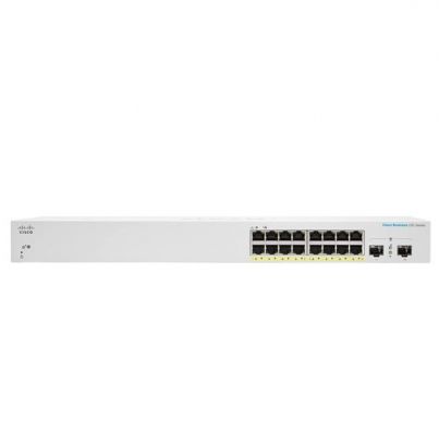 CBS220 SMART 16-PORT GE, POE, 2X1G SFP