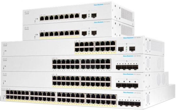 CBS220 SMART 48-PORT GE, POE, 4X1G SFP