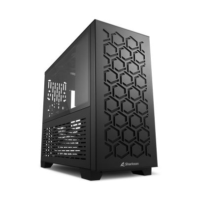 MINI-ATX, 2XU3, 1X80 PWM, 3X120 PWM, FINESTRA LAT