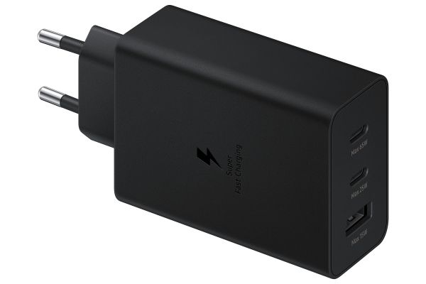 TRAVEL ADAPTER 65W TRIO USB-A,TYPE-C TYPE-C BLACK