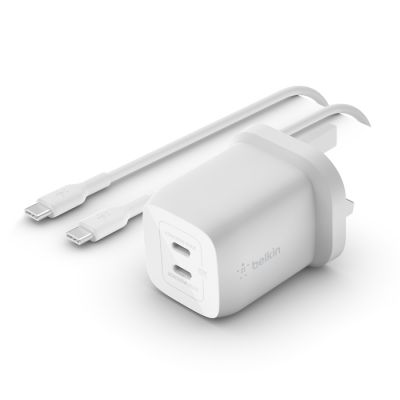 65W PPS DUAL USB-C GAN CHARGER