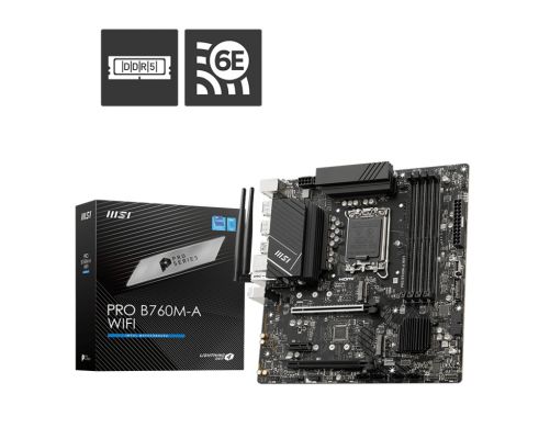 MSI MB PRO B760M-A WIFI MATX