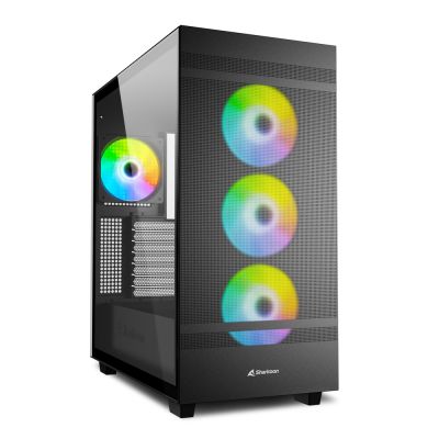 SHARKOON REBEL C50 BLACK RGB ATX