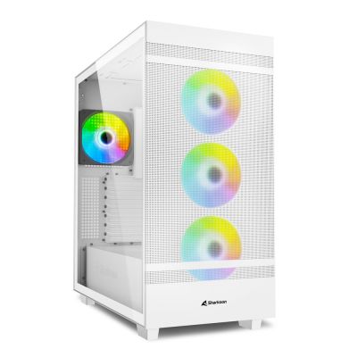 Sharkoon Rebel C50 White RGB ATX