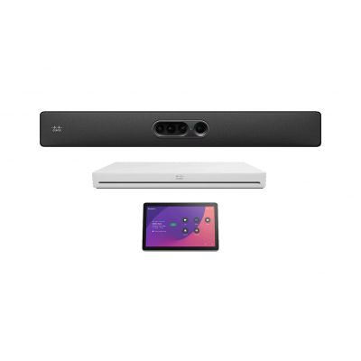 ROOM KIT EQ W/CODEC EQ, QUAD CAM (BLACK)