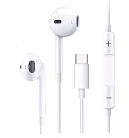 EARPHONE BULK SKU USB C TYPE WHITE