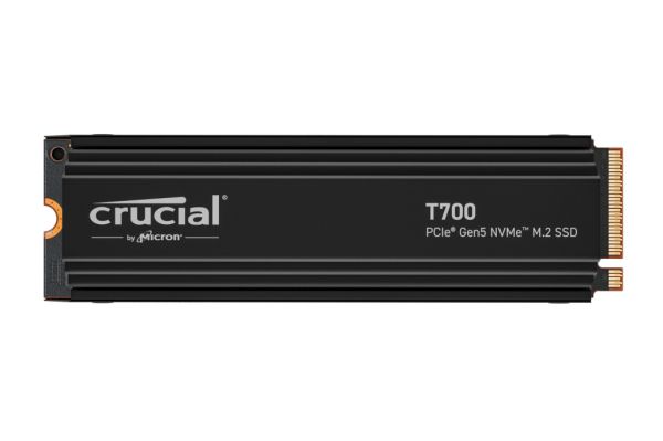 CRUCIAL T700 1TB PCIE GEN5 NVME M.2 SSD W/HEATSINK