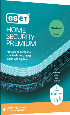 ESET HOME SECURITY PREMIUM 2 UTENTI 1YR
