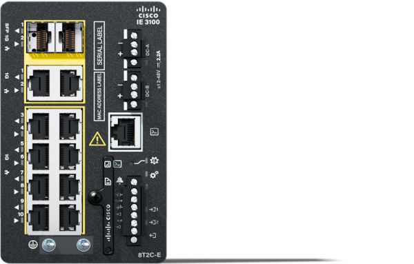 IE3100 W/8GE COPPER, 2GE COMBO,FIXED SYS,NETWORK E