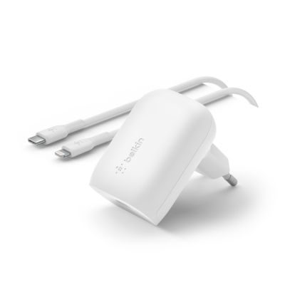 BOOST CHARGE 30W USB-C CHARGER W/LTG CABLE WHITE