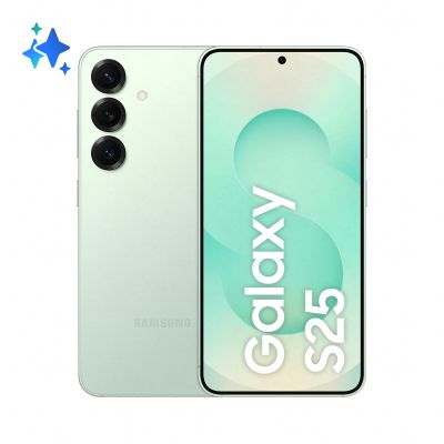 Samsung Galaxy S25 Smartphone AI, Display 6.2'' FHD+ Dynamic AMOLED 2X, Fotocamera 50MP, RAM 12GB, 512GB, 4.000 mAh, Mint