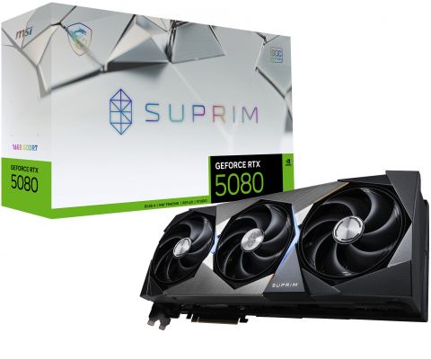 MSI VGA GEFORCE RTX 5080 16G SUPRIM SOC