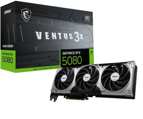 MSI VGA GEFORCE RTX 5080 16G VENTUS 3X OC