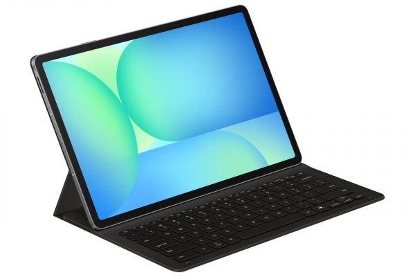 BOOK COVER KEYBOARD SLIM -AI KEY TAB S10 FE+ BLACK
