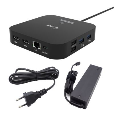 I-TEC USB-C DUAL HDMI DOCKING STATION PD 100W