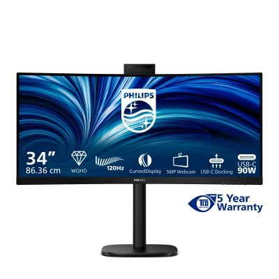 34  3440 X 1440 CURVO 21:9 HDMIX2 USB C DP