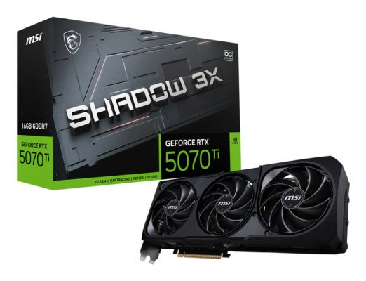 MSI VGA GEFORCE RTX 5070 TI 16G SHADOW 3X OC BULK