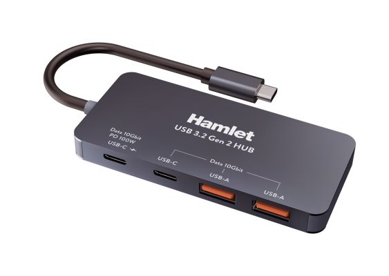 HUB 4 PORTE 10 GBPS USB-C 3.2 GEN2