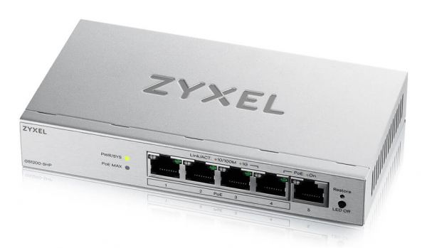 SWITCH SMART MANAGED, 5 PORTE
