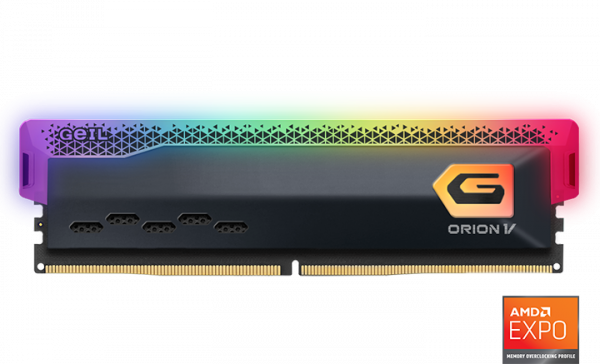 GEIL DIMM 16GB DDR5-6400MHZ DDR5 ORION V RGB-GRAY