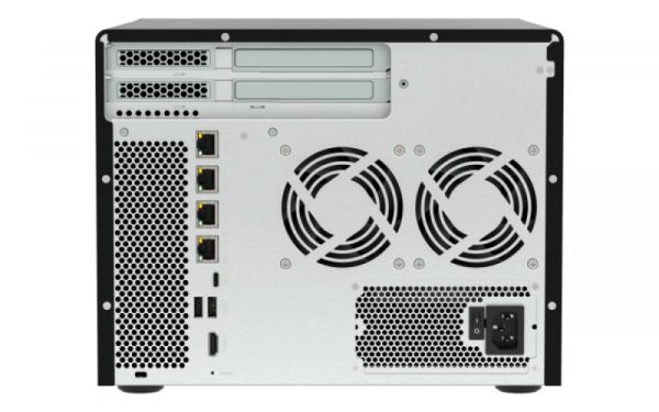 QNAP 8BAY (6X3.5 SATA + 2XU.2) R5 - 6C/12T - 16GB
