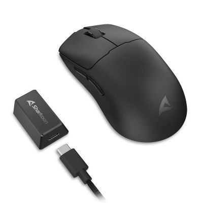WIRELESS GAMING MOUSE, PAW3395, 49G, GLASS FEET